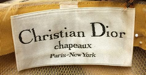 genuine dior label